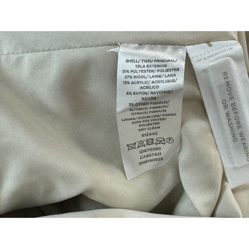 LOFT Lilac Wool Pea coat Women M NWT‎ $175 Long Sleeve Pockets Full Zip Jacket - Picture 7 of 16
